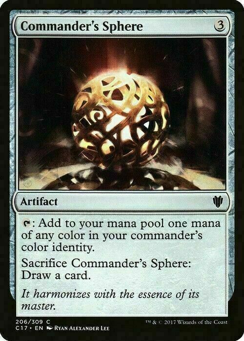 Commander's Sphere ~ Commander 2017 [ EX ] [ Magic MTG ]