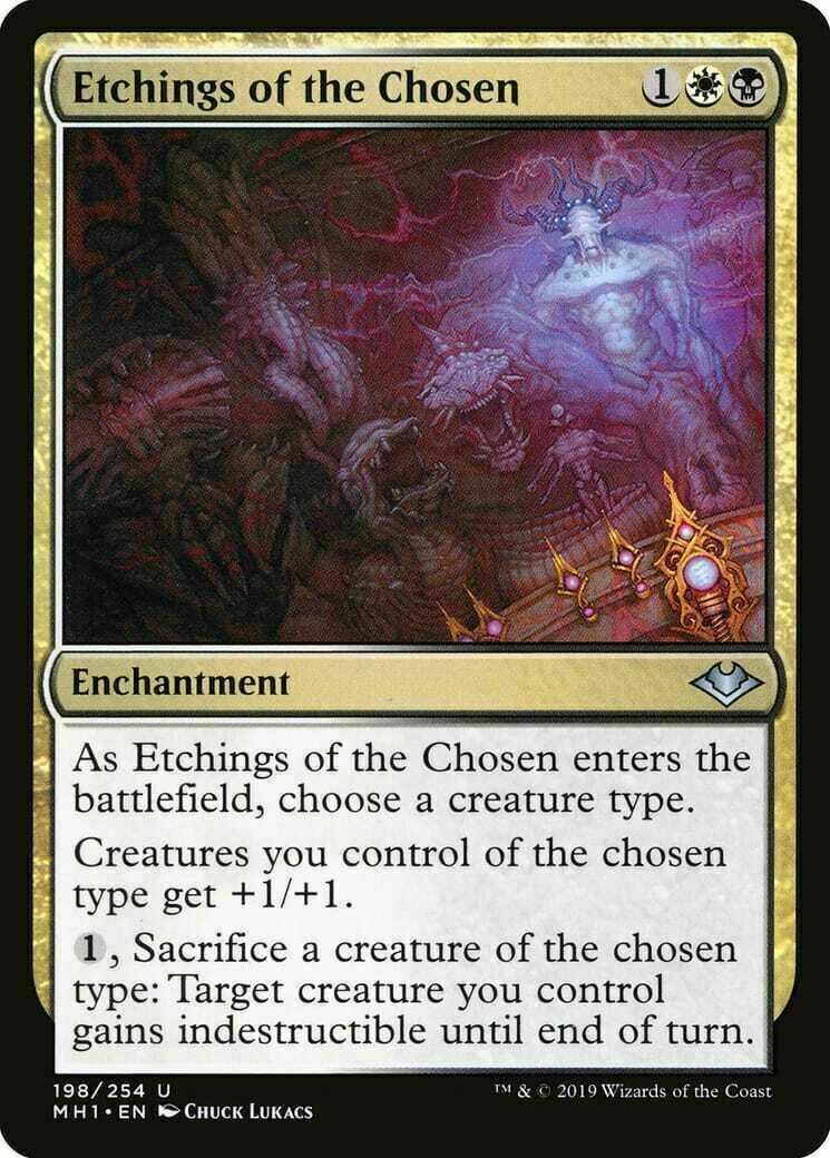Etchings of the Chosen ~ Modern Horizons 1 [ EX ] [ Magic MTG ]