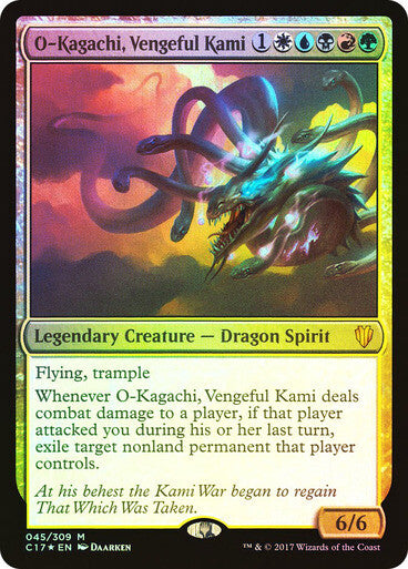 FOIL O-Kagachi, Vengeful Kami ~ Commander 2017 [ NM ] [ Magic MTG ]