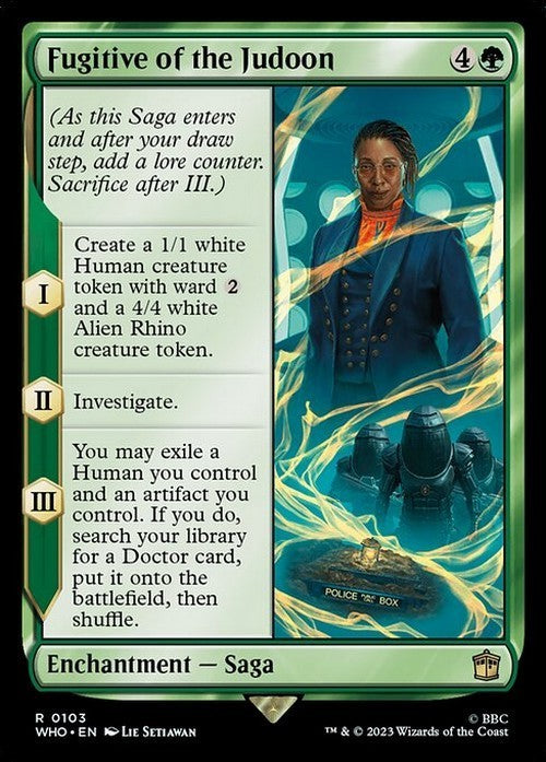Fugitive of the Judoon ~ Commander: Doctor Who [ NM ] [ Magic MTG ]