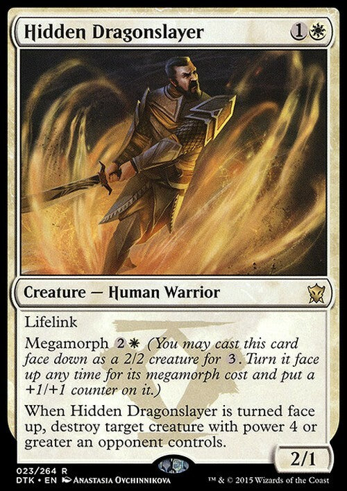 Hidden Dragonslayer ~ Dragons of Tarkir [ EX ] [ Magic MTG ]