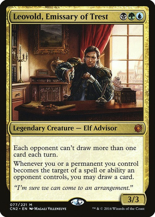 Leovold, Emissary of Trest ~ Conspiracy 2 [ NM ] [ Magic MTG ]