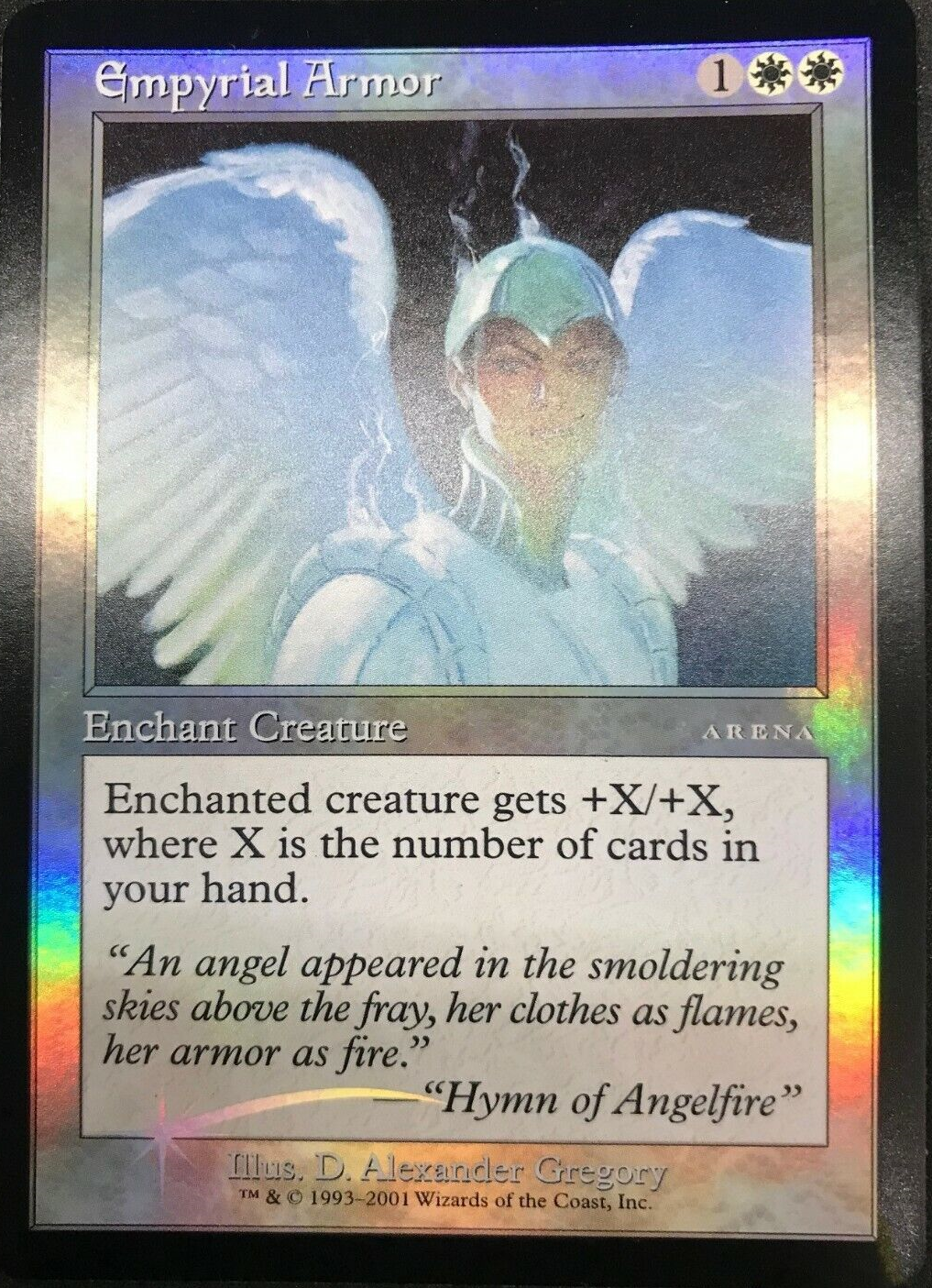 FOIL Empyrial Armor ~ Arena League Promos [ EX ] [ Magic MTG ]