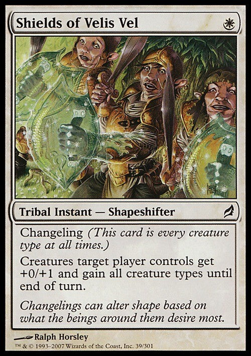 Shields of Velis Vel ~ Lorwyn [ EX ] [ Magic MTG ]