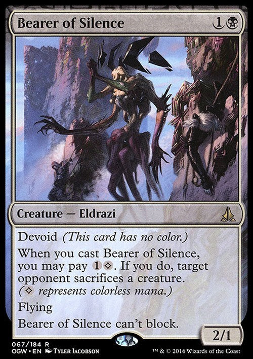 Bearer of Silence ~ Oath of the Gatewatch [ EX ] [ Magic MTG ]