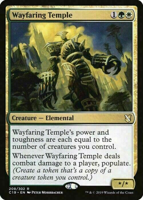 Wayfaring Temple ~ Commander 2019 [ NM ] [ Magic MTG ]