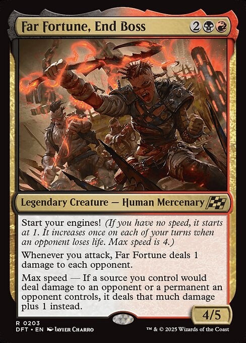 Far Fortune, End Boss ~ Aetherdrift [ NM ] [ Magic MTG ]