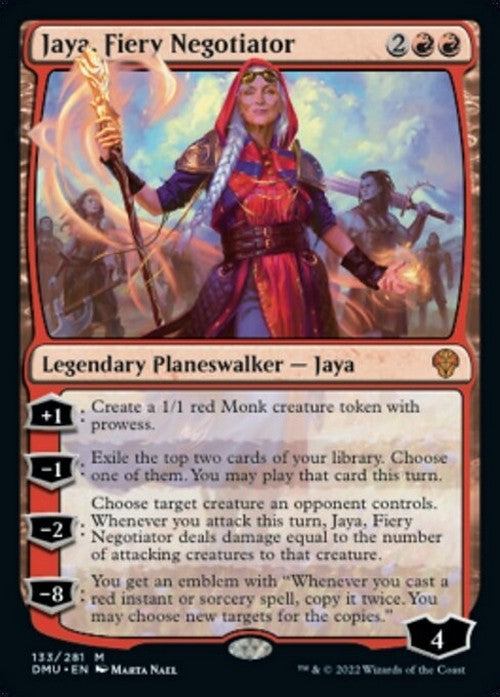 Jaya, Fiery Negotiator ~ Dominaria United [ NM ] [ Magic MTG ]