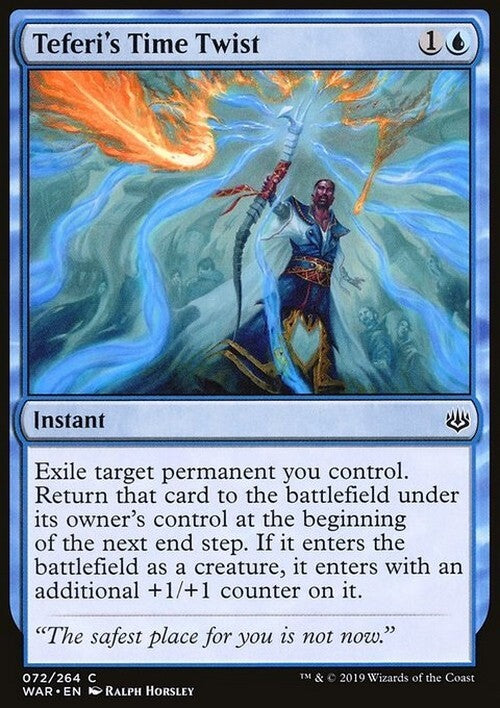Teferi's Time Twist ~ War of the Spark [ EX ] [ Magic MTG ]