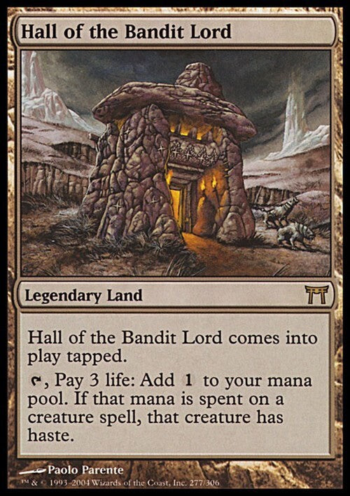 Hall of the Bandit Lord ~ Champions of Kamigawa [ EX ] [ Magic MTG ]