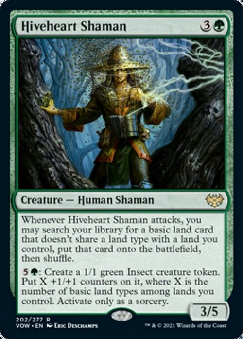 Hiveheart Shaman ~ Crimson Vow [ NM ] [ Magic MTG ]