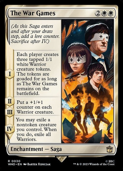 The War Games ~ Commander: Doctor Who [ NM ] [ Magic MTG ]