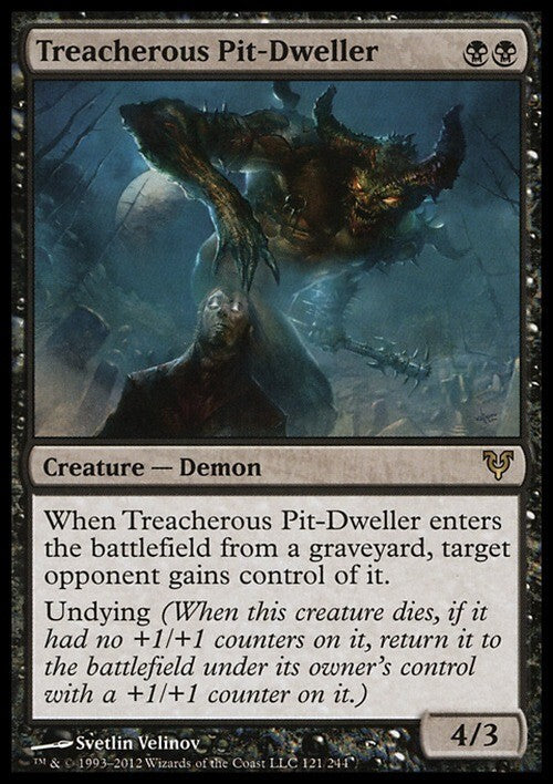 Treacherous Pit-Dweller ~ Avacyn Restored [ EX ] [ Magic MTG ]