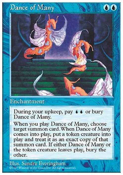 Dance of Many ~ Fifth Edition [ EX ] [ Magic MTG ]