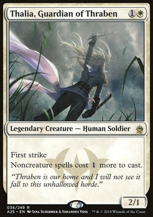 Thalia, Guardian of Thraben ~ Masters 25 [ EX ] [ Magic MTG ]