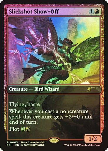FOIL Slickshot Show-Off ~ Store Championship Promos [ NM ] [ Magic MTG ]