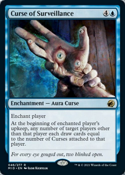 Curse of Surveillance ~ Midnight Hunt [ NM ] [ Magic MTG ]