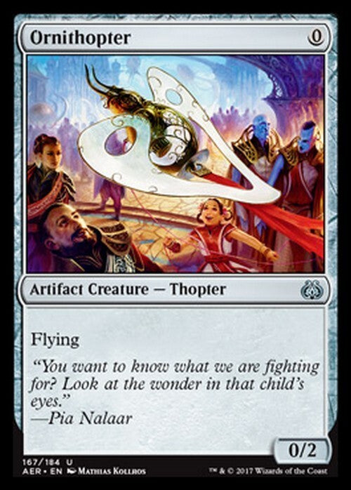 Ornithopter ~ Aether Revolt [ EX ] [ Magic MTG ]