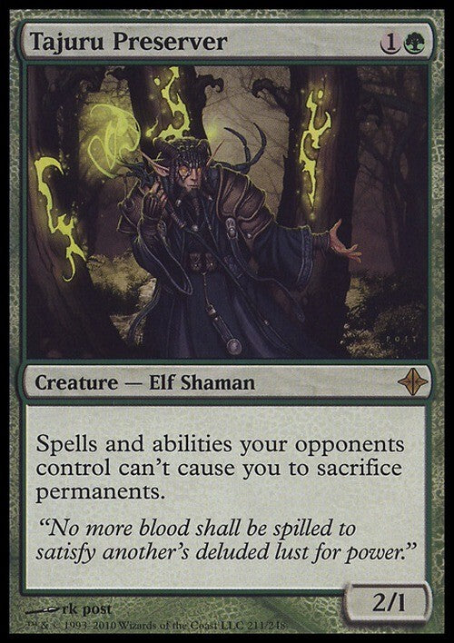 Tajuru Preserver ~ Rise of the Eldrazi [ EX ] [ Magic MTG ]