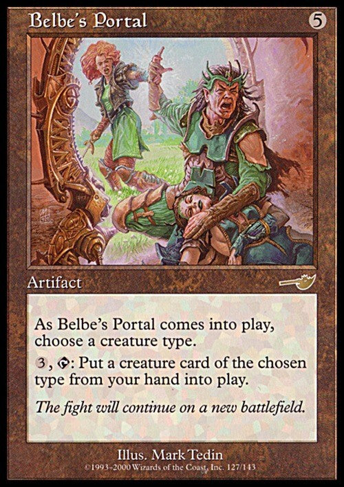 Belbe's Portal ~ Nemesis [ EX ] [ Magic MTG ]