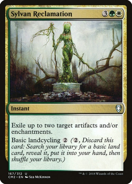 Sylvan Reclamation ~ Commander Anthology 2 [ NM ] [ Magic MTG ]