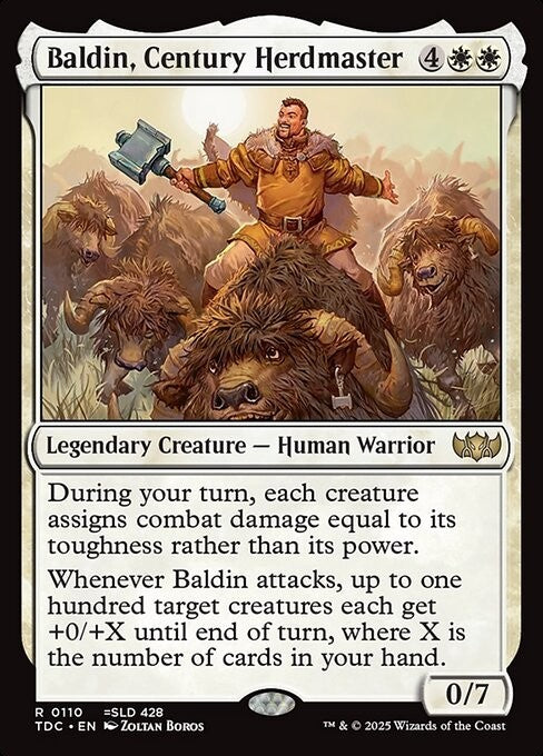Baldin, Century Herdmaster ~ Commander: Tarkir: Dragonstorm [ NM ] [ Magic MTG ]