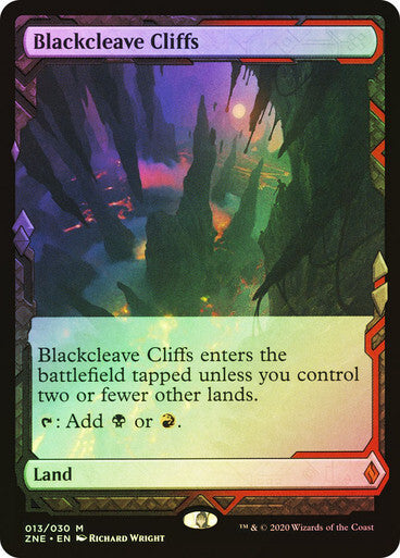 FOIL Blackcleave Cliffs ~ Zendikar Rising Expeditions [ EX ] [ Magic MTG ]