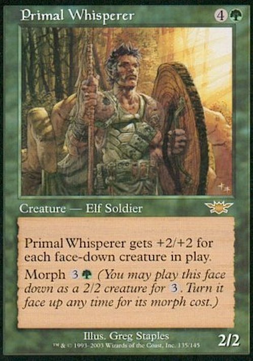 Primal Whisperer ~ Legions [ EX ] [ Magic MTG ]