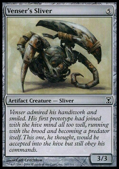 Venser's Sliver ~ Time Spiral [ EX ] [ Magic MTG ]