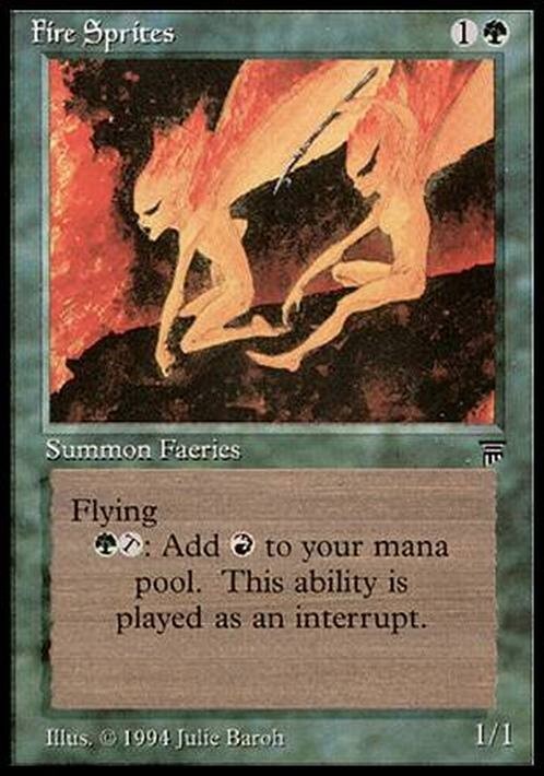 Fire Sprites ~ Legends [ EX ] [ Magic MTG ]