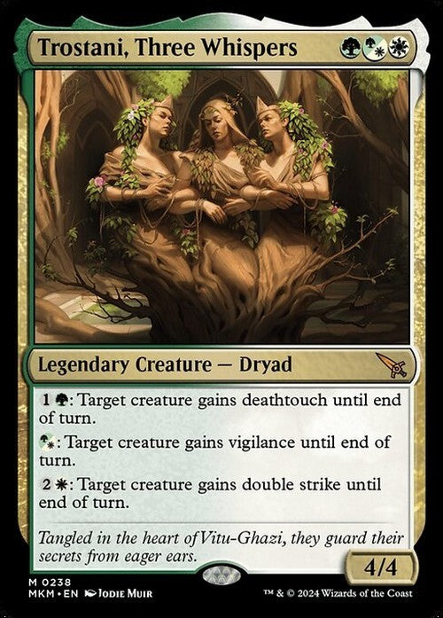 Trostani, Three Whispers ~ Murders at Karlov Manor [ NM ] [ Magic MTG ]