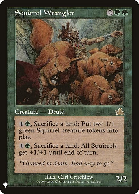 Squirrel Wrangler ~ The List [ NM ] [ Magic MTG ]