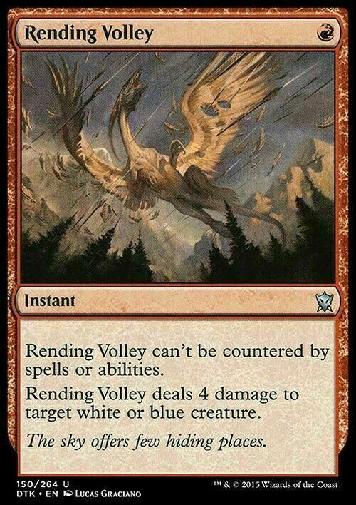 Rending Volley ~ Dragons of Tarkir [ EX ] [ Magic MTG ]