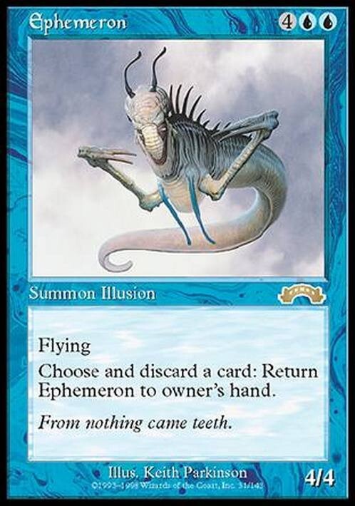Ephemeron ~ Exodus [ EX ] [ Magic MTG ]