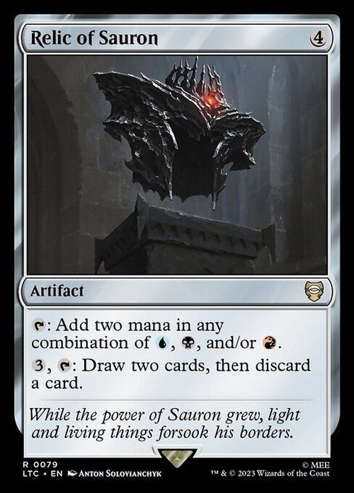 Relic of Sauron ~ Commander: Lord of the Rings [ NM ] [ Magic MTG ]