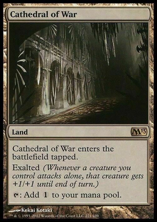 Cathedral of War ~ Magic 2013 [ EX ] [ Magic MTG ]