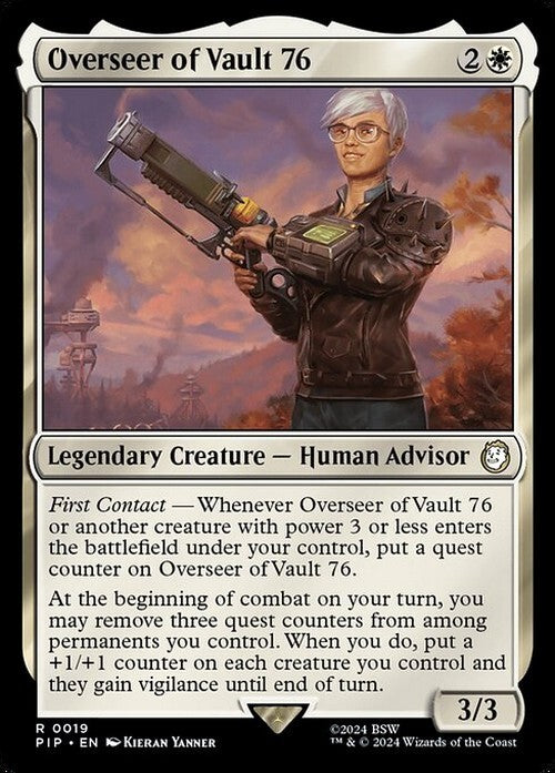 Overseer of Vault 76 ~ Commander: Fallout [ NM ] [ Magic MTG ]