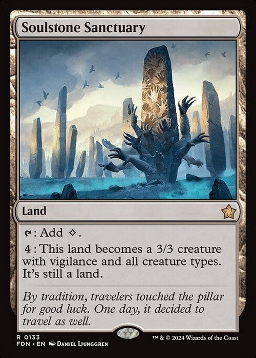 Soulstone Sanctuary ~ Foundations [ NM ] [ Magic MTG ]