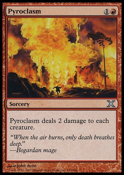 Pyroclasm ~ Tenth Edition [ EX ] [ Magic MTG ]
