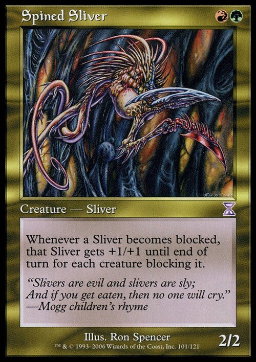 Spined Sliver ~ Time Spiral [ EX ] [ Magic MTG ]