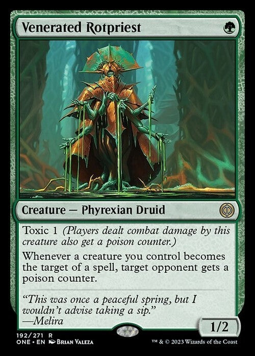 Venerated Rotpriest ~ Phyrexia: All Will Be One [ NM ] [ Magic MTG ]