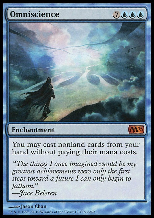 Omniscience ~ Magic 2013 [ EX ] [ Magic MTG ]