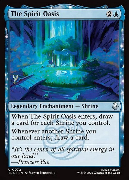 The Spirit Oasis ~ Avatar: The Last Airbender [ NM ] [ Magic MTG ]