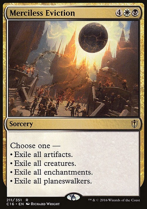 Merciless Eviction ~ Commander 2016 [ EX ] [ Magic MTG ]