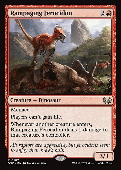 Rampaging Ferocidon ~ Commander: Duskmourn [ NM ] [ Magic MTG ]