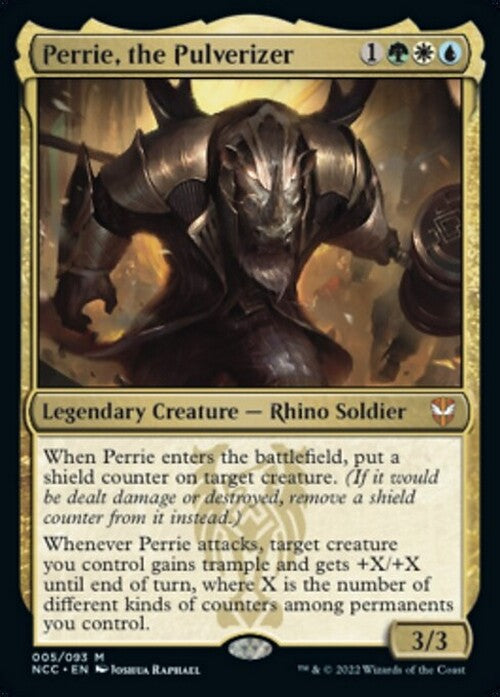 Perrie, the Pulverizer ~ Commander: Streets of New Capenna [ NM ] [ MTG ]