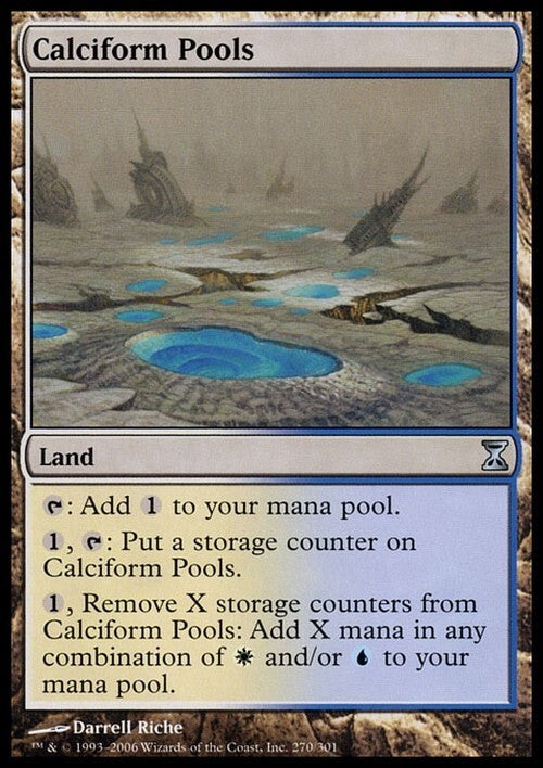 Calciform Pools ~ Time Spiral [ EX ] [ Magic MTG ]