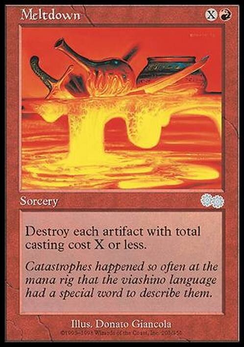 Meltdown ~ Urza's Saga [ EX ] [ Magic MTG ]