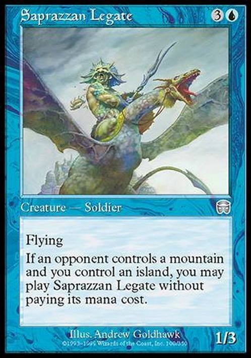 Saprazzan Legate ~ Mercadian Masques [ EX ] [ Magic MTG ]