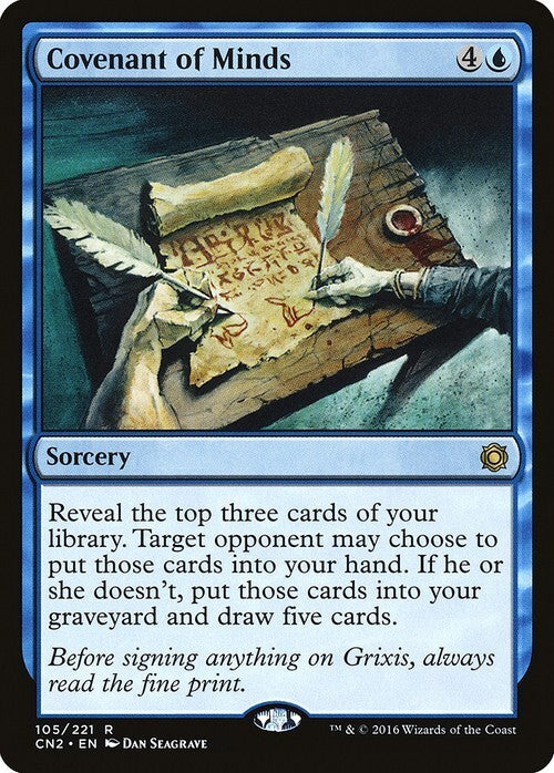 Covenant of Minds ~ Conspiracy 2 [ EX ] [ Magic MTG ]